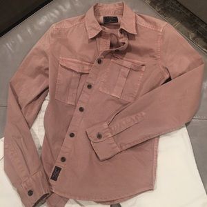 Abercrombie and finch size x/s button up shirt
